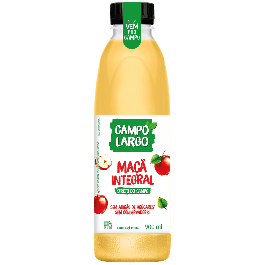 Campo Largo Jugo de Manzana Integral 900ml